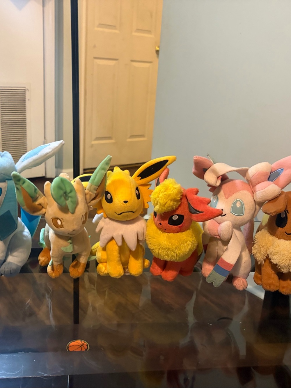 Plush Eeveelution Pokémon set